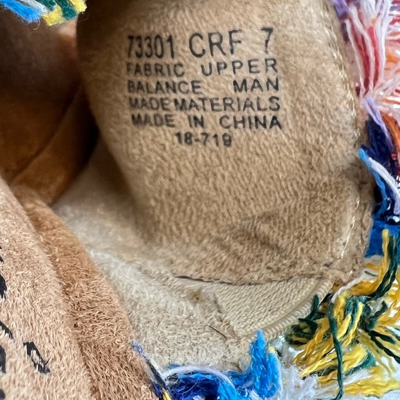 Minnetonka Womens York Cortez Aztec Peep Toe Platform Wedge Sandals Sz 7 Cute! - Picture 10 of 11